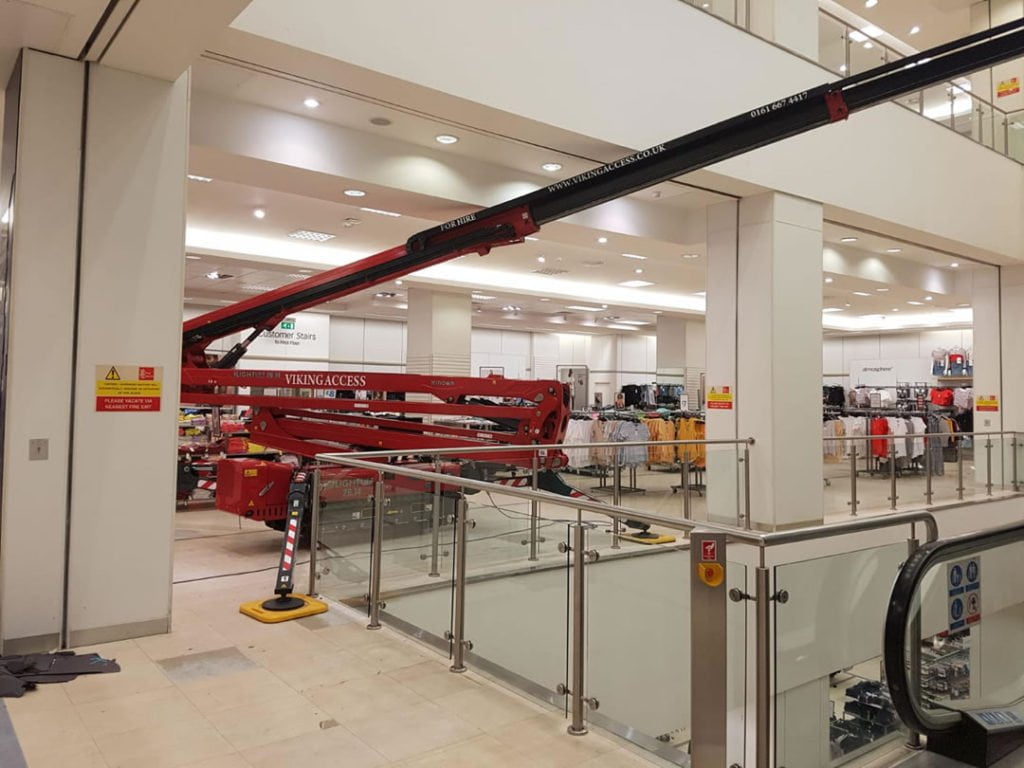 Tracked Spider Access Primark